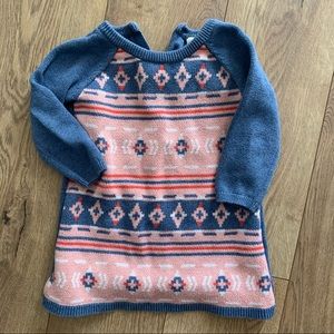 Tucker +Tate **Aztec dress** size 12m super soft!
